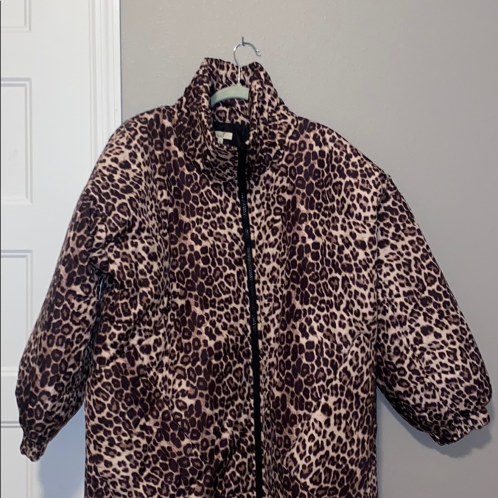 Oversized puffer jacket